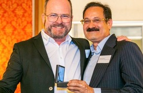 LAUDA DR. R. WOBSER GMBH & CO. KG: LAUDA Presents the Dr.-Rudolf-Wobser-Medal to Indian Partner Sandeep Sawant