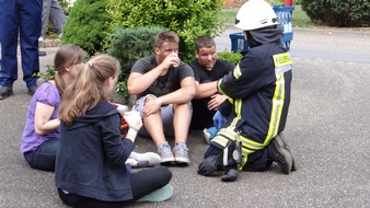 Feuerwehr Kalkar: Erfolgreiche Großübung im Wunderland Kalkar.