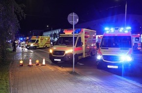 Feuerwehr Dresden: FW Dresden: mehrere Verletzte nach Verpuffung