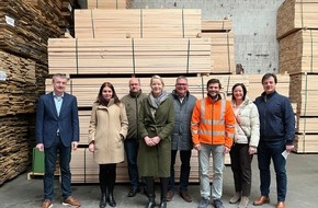 Deutsche Säge- und Holzindustrie Bundesverband e. V. (DeSH): Hightech aus Holz made in Baden-Württemberg