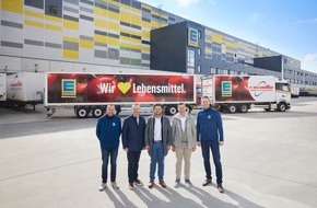 Edeka S&uuml;dwest: Presse-Information: Edeka S&uuml;dwest setzt ersten Gigaliner ein