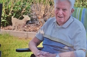 Polizeidirektion Hannover: POL-H: Joachim Waldemar H. (98) aus Hemmingen-Arnum vermisst - Polizei bittet um Mithilfe
