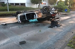 Feuerwehr Dinslaken: FW Dinslaken: Verkehrsunfall in der Innenstadt, erhöhtes Einsatzaufkommen für den Rettungsdienst