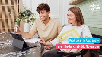 DAAD: DAAD Info-Talks: Praktika im Ausland