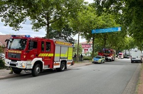 Freiwillige Feuerwehr Lehrte: FW Lehrte: Zwei Feuerwehreinsätze im Stadtgebiet Lehrte zur selben Zeit