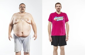 SAT.1: Vorher-Nachher-Vergleich von Mario, "The Biggest Loser" 2019