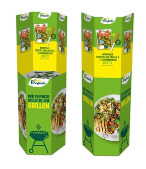 Sommerzeit ist Grillzeit: Bonduelle begleitet die BBQ-Saison mit Inspirationen und einer Zugabe-Aktion