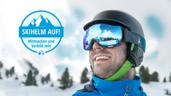 TravelTrex GmbH: Skihelm auf! Neureuther, Rebensburg & Co. sensibilisieren fürs Helmtragen beim Skifahren / Neue Aufklärungskampagne von SnowTrex