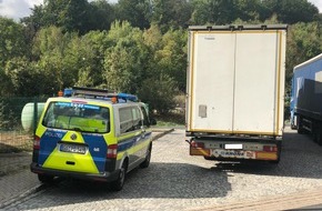 Polizeidirektion Göttingen: POL-GOE: Schwerlastkontrollen der Polizeidirektion Göttingen auf der A7