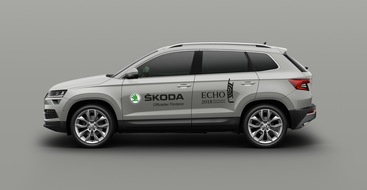 Skoda Auto Deutschland GmbH: SKODA auf dem roten Teppich des ECHO 2018 (FOTO)