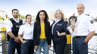 ARD Das Erste: Leinen los und Drehstart für acht neue Folgen der beliebten ARD-Vorabendserie "WaPo Berlin"