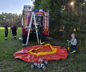 FW Lüchow-Dannenberg: +++ Angenommene Waldbrandsituation in Lüchow-Dannenberg +++ Kaltstart für die Kreisfeuerwehrbereitschaft +++