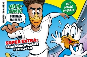 Egmont Ehapa Media GmbH: Jamal Musiala mit Gastauftritt in der Micky Maus von Egmont Ehapa Media