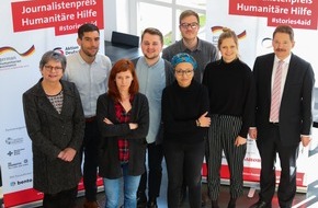 Journalistenpreis Humanitäre Hilfe: "Aktion Deutschland Hilft" und Auswärtiges Amt nominieren sechs Kandidaten für den "Journalistenpreis Humanitäre Hilfe"