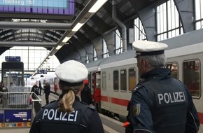 Bundespolizeiinspektion Bremen: BPOL-HB: Bundespolizei Bremen gewährleistet mit Schwerpunktmaßnahmen fortgesetzt die Sicherheit der Reisenden am Hauptbahnhof Bremen