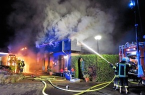 Freiwillige Feuerwehr Werne: FW-WRN: Gebäudebrand im Abdinghof - Nachbericht