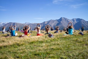 2. Mountain Glow  Yoga-Festival in der Schweiz - Zeit für Körper, Seele, Geist
