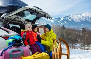 ACV Automobil-Club Verkehr: ACV Tipps: Sicher und entspannt in den Winterurlaub mit dem Auto