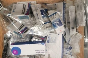 Bundespolizeidirektion München: Bundespolizeidirektion München: Brite mit Tüte voller Dopingmittel erwischt