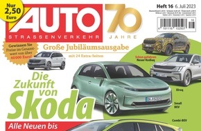 Motor Presse Stuttgart, AUTO STRASSENVERKEHR: AUTO Straßenverkehr feiert 70-jähriges Jubiläum mit umfangreicher Sonderausgabe und großem Gewinnspiel