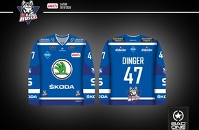 Skoda Auto Deutschland GmbH: Eishockey: SKODA tritt als Sponsor-Marke der Kassel Huskies ins Rampenlicht (FOTO)