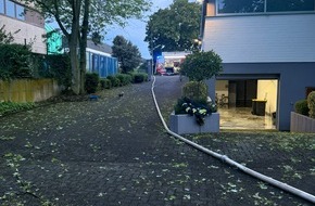 Feuerwehr Bergheim: FW Bergheim: &Uuml;ber 100 Unwettereins&auml;tze am Freitagabend in Bergheim