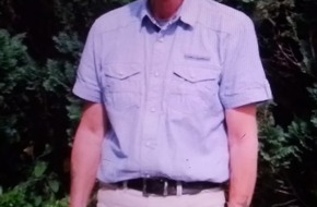 Polizeidirektion Neumünster: POL-NMS: 250327-1-pdnms Vermisstenfall Matthias B..: Polizei sucht nach vermisster Person in Osterrönfeld