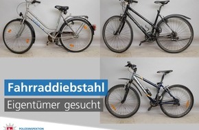 Polizei Braunschweig: POL-BS: Polizei stellt Fahrraddiebe auf frischer Tat - Aber wem gehören die Räder?
