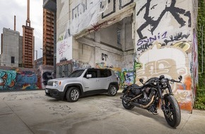 LaPresse Deutschland: Harley-Davidson® und Jeep® erneuern ihre Partnerschaft einmal mehr