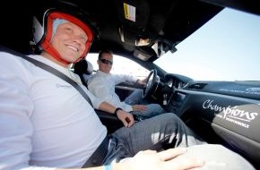 Bacardi GmbH: Michael Schumacher ist der Designated Driver / Alexander Neitzke und die Fahrt seines Lebens