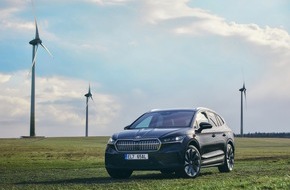 Skoda Auto Deutschland GmbH: ŠKODA AUTO liefert den ENYAQ iV bilanziell CO2-neutral an seine Kunden aus