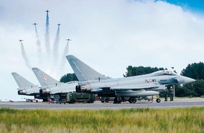 Eurofighter Jagdflugzeug GmbH: Eurofighter sichern Luftraum während des Weltwirtschaftsforums 2015 in Davos