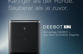 ECOVACS Europe GmbH: Revolution der Hausreinigung: ECOVACS präsentiert drei neue Modelle beim globalen Launch Event - DEEBOT X2 OMNI, WINBOT W2 und AIRBOT Z2