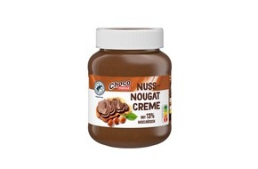 Lidl: Stiftung Warentest bewertet Nuss-Nougat-Creme von Lidl mit "Gut" / "Choco Nussa" &uuml;berzeugt mit gutem Qualit&auml;tsurteil und gewohnt g&uuml;nstigem Lidl-Preis