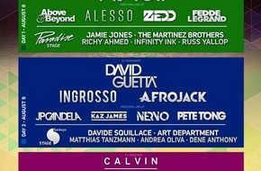 United Promoters AG: "Isle Of Dreams" mit neuer Location in Basel / Electronic Music Festival vom 8. - 10. August auf dem St. Jakobs-Open Air-Gelände (Halle und Camping auf dem Areal) in Basel, Münchenstein