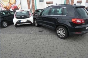 Polizeiinspektion Cuxhaven: POL-CUX: Verkehrsunfälle mit erheblichen Sachschäden - Fahren ohne Fahrerlaubnis trotz Führerschein