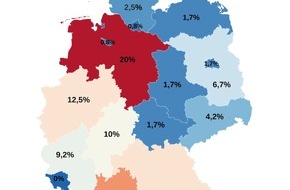 Deutscher Erbbaurechtsverband e. V.: Niedersachsen und Baden-W&uuml;rttemberg sind Hochburgen des Erbbaurechts