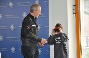 Polizeiinspektion Harburg: POL-WL: Zukunftstag für Mädchen und Jungen bei der Polizeiinspektion Harburg
