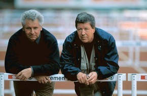 EUROSPORT: IAAF Leichtathletik WM in Paris: Reporter-Marathon von Sigi Heinrich und Dirk Thiele