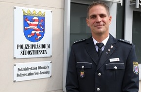 Polizeipräsidium Südosthessen: POL-OF: Timo Knapp ist neuer Leiter der Polizeistation Neu-Isenburg