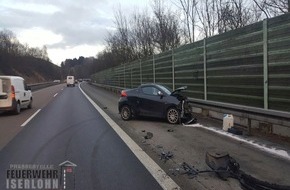 Feuerwehr Iserlohn: FW-MK: Wieder Verkehrsunfall auf der A 46