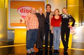 Kabel Eins: "Dingsda" - Die Gameshow mit dem "Uups" ist wieder da! / Ab 6. Juni
2002 präsentiert Thomas Ohrner 12 neue Folgen bei Kabel 1!