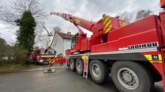 Feuerwehr Dortmund: FW-DO: 18.02.2022 - 1. Bilanz zu Sturmtief Zeynep Feuerwehr über mehrere Stunden im Dauereinsatz
