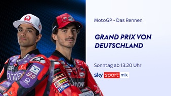Sky Deutschland: Der MotoGP(TM) Grand Prix am Sachsenring: das größte Einzelsportevent Deutschlands am Wochenende live bei Sky Sport