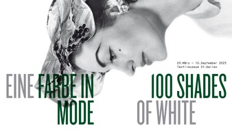 Textilmuseum St.Gallen: "100 Shades of White. Eine Farbe in Mode" im Textilmuseum