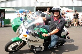 Polizeipräsidium Mittelhessen - Pressestelle Marburg-Biedenkopf: POL-MR: Sommerfest lockt ins Polizeioldtimer Museum Marburg
