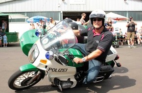 Polizeipräsidium Mittelhessen - Pressestelle Marburg-Biedenkopf: POL-MR: Sommerfest lockt ins Polizeioldtimer Museum Marburg