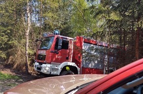Feuerwehr Iserlohn: FW-MK: Waldboden brannte in der Grürmannsheide
