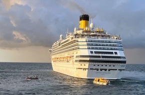 Bundespolizeiinspektion See Cuxhaven: BPOL-CUX: Medizinischer Notfall auf der Nordsee - Glückliches Ende für Segler