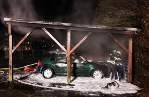 Polizeidirektion Wittlich: POL-PDWIL: Fahrzeugbrand